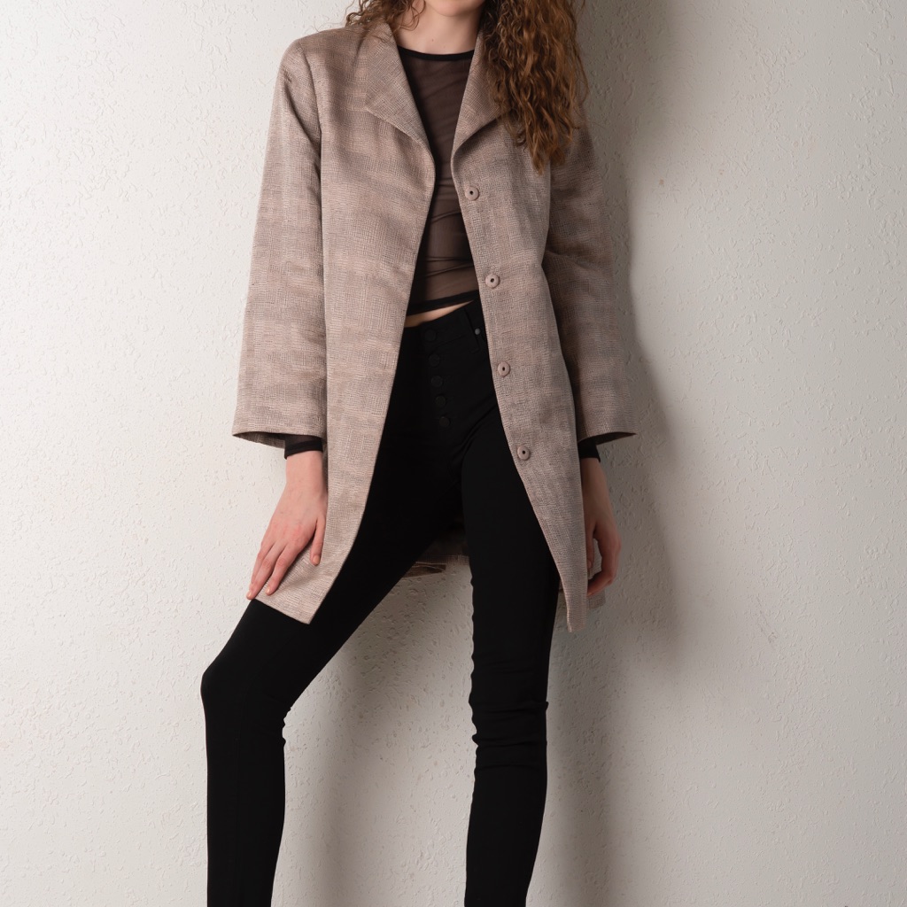 Nwt Eileen Fisher Disguise Jacquard Jacket